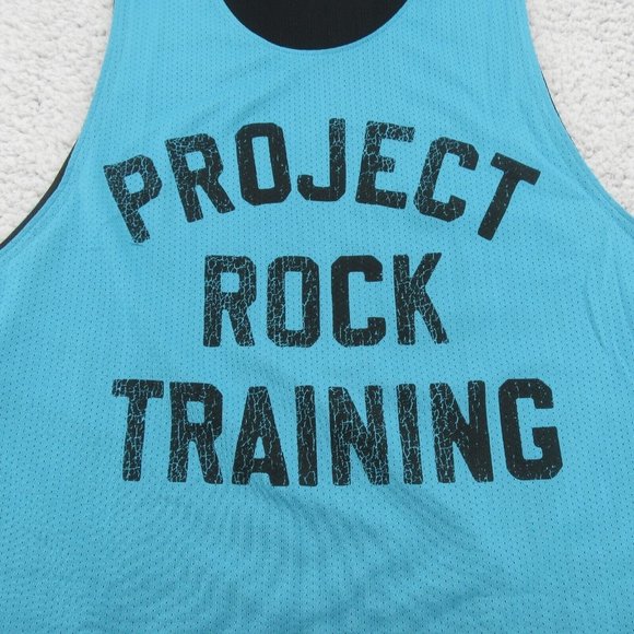 Under Armour Project Rock Training Reversible Gym Tank Top Men's Size XL NEW - Picture 6 of 10